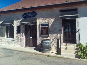 Burgundy wine caves in Fixin