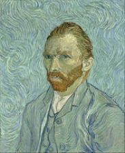 Vincent van Gogh painted his self portrait in Saint Remy de Provence.