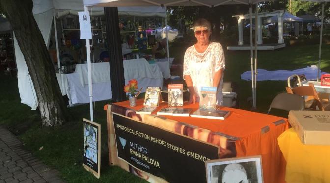 Michigan Authors at Holland Art in the Park on Aug. 6